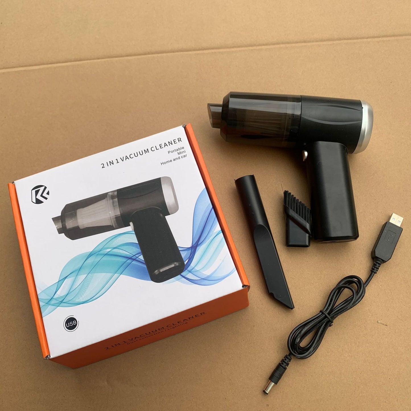 Car And Home Dual-use Charging High-power Strong Suction Portable