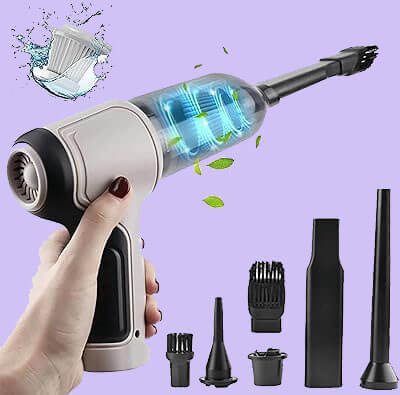 LAST DAY PROMO 50% OFF🔥 - 4-in-1 Cordless Vacuum Cleaner for Home and Car™ 135000PA