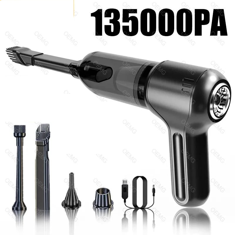 LAST DAY PROMO 50% OFF🔥 - 4-in-1 Cordless Vacuum Cleaner for Home and Car™ 135000PA